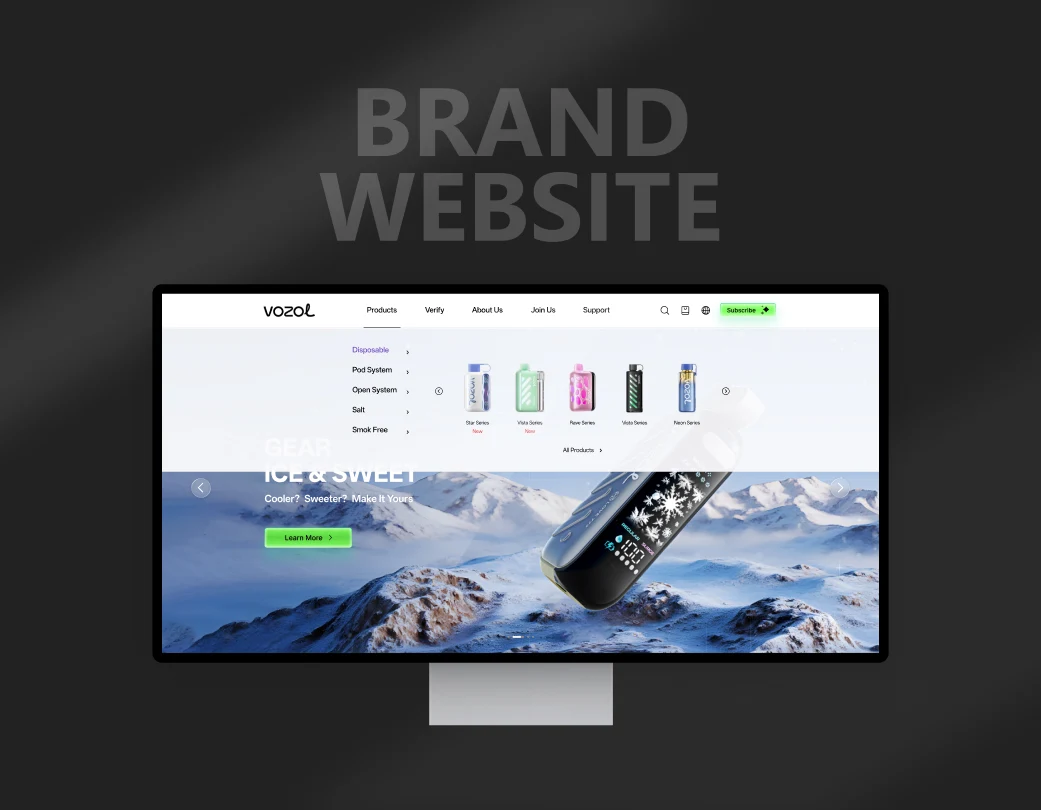Brand mark design process